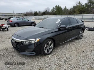 2018 Honda Accord EX with VIN 1HGCV1F42JA260038, listed as a Copart auction lot 44267305 with 59,176 mi miles and Salvage Title. Bid and sale history available at DreamBid. Image 1.