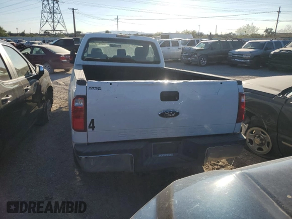 2011 Ford Super Duty F-250 SRW XL with VIN 1FTBF2AT9BEA95028, listed as a Copart auction lot 74112014 with 201,675 mi miles and Salvage Title. Bid and sale history available at carsss.com. Image 6.