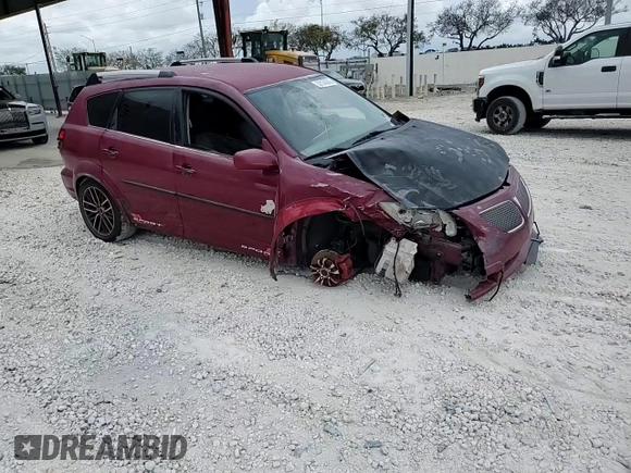 2006 Pontiac Vibe with VIN 5Y2SL65806Z457672, listed as a Copart auction lot 52134345 with Not Provided miles and Salvage Title. Bid and sale history available at DreamBid. Image 10.