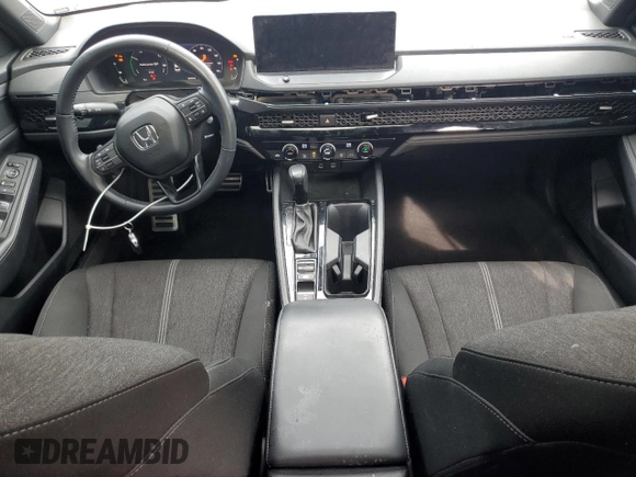 2023 Honda Accord Sport with VIN 1HGCY2F55PA004989, listed as a Copart auction lot 46357515 with 35,093 mi miles and Salvage title. Bid and sale history available at DreamBid. Image 8.