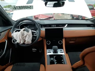 2023 Jaguar F-Pace SVR with VIN SADCZ2EE6PA712007, listed as a Copart auction lot 54000874 with 307 mi miles and Salvage Title. Bid and sale history available at DreamBid. Image 8.