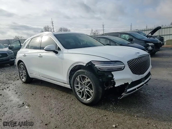 2024 Genesis GV70 2.5T with VIN 5NMMADTB9RH011479, listed as a Copart auction lot 85229054 with 28,090 mi miles and Salvage Title. Bid and sale history available at carsss.com. Image 12.