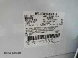 2020 Ford Edge SE z VIN 2FMPK3G95LBA59607, wystawiony jako Copart lot #59460115 z przebiegiem 139 134 mil mil oraz Czysty tytuł • Clean title. Historia ofert i sprzedaży dostępna na DreamBid. Obrazek 13.
