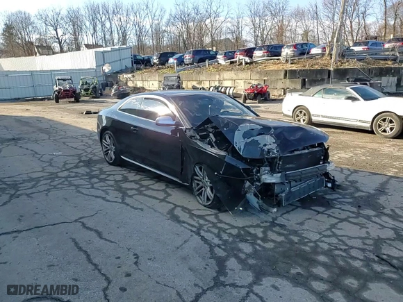 2016 Audi S5 Premium Plus with VIN WAUC4AFR7GA018655, listed as a Copart auction lot 86978284 with 0 mi miles and Salvage Title. Bid and sale history available at carsss.com. Image 13.