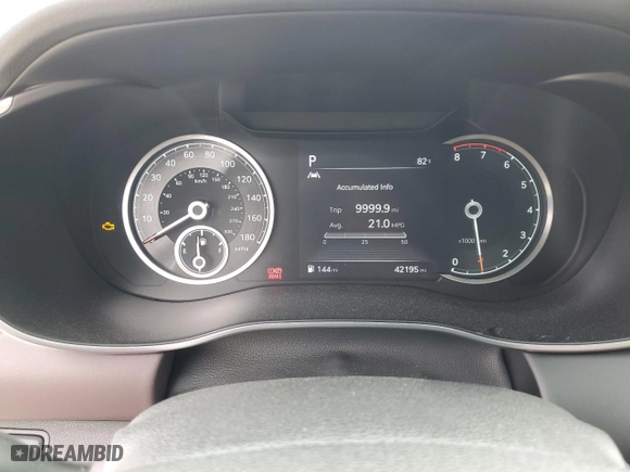2022 Genesis G70 2.0T with VIN KMTG34TA7NU098009, listed as a Copart auction lot 79893804 with 42,195 mi miles and Salvage Title. Bid and sale history available at carsss.com. Image 9.