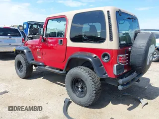 1999 Jeep Wrangler Sport with VIN 1J4FY19S2XP423638, listed as a IAAI auction lot 42553626 with 120,690 mi miles and . Bid and sale history available at DreamBid. Image 3.