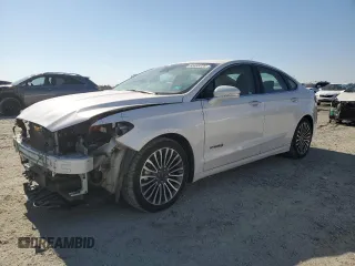 2018 Ford Fusion Titanium with VIN 3FA6P0RU1JR127696, listed as a Copart auction lot 65455725 with 90,693 mi miles and Salvage title. Bid and sale history available at DreamBid. Image 1.