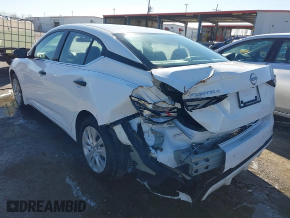2024 Nissan Sentra S with VIN 3N1AB8BV8RY242420, listed as a IAAI auction lot 41798003 with 12,655 mi miles. Bid and sale history available at carsss.com. Image 3.