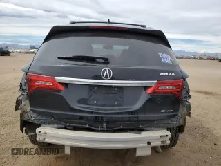 2014 Acura MDX Advance with VIN 5FRYD4H83EB024907, listed as a Copart auction lot 50043875 with 87,528 mi miles and Salvage Title. Bid and sale history available at DreamBid. Image 6.