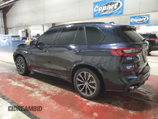 2020 BMW X5 M50i with VIN 5UXJU4C01L9D04371, listed as a Copart auction lot 49628425 with 78,252 mi miles and Salvage Title. Bid and sale history available at DreamBid. Image 2.