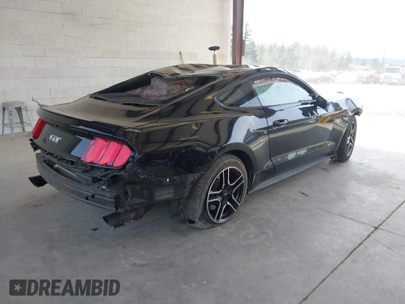 2015 Ford Mustang GT with VIN 1FA6P8CF9F5346165, listed as a IAAI auction lot 42575412 with 79,174 mi miles and . Bid and sale history available at DreamBid. Image 4.