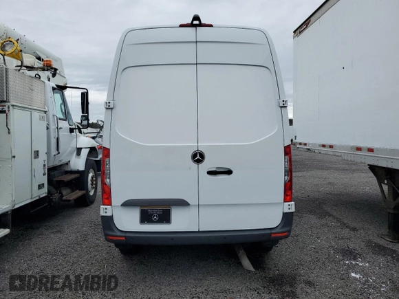 2023 Mercedes-Benz Sprinter Cargo Cargo with VIN W1Y40BHY4PT143979, listed as a Copart auction lot 49113905 with 42,295 mi miles and Salvage Title. Bid and sale history available at carsss.com. Image 6.