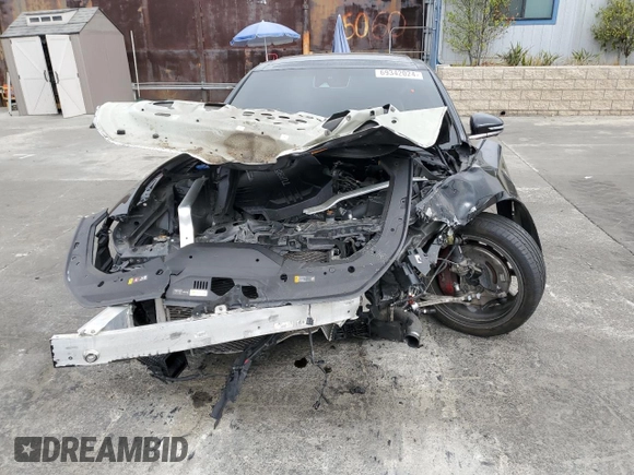 2019 Genesis G70 3.3T Advanced with VIN KMTG34LE0KU037714, listed as a Copart auction lot 69342024 with 55,490 mi miles and Salvage Title. Bid and sale history available at carsss.com. Image 5.