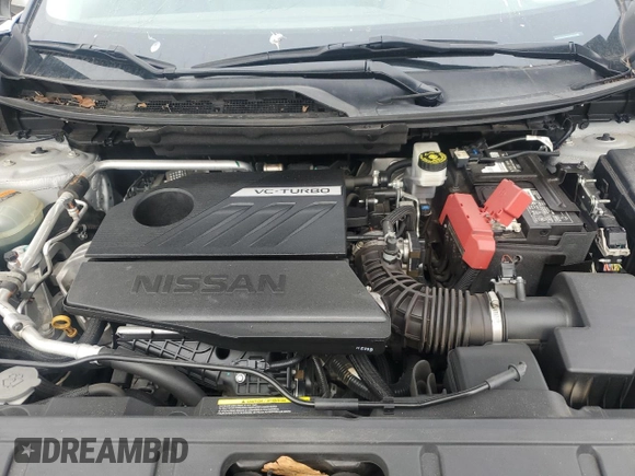 2022 Nissan Rogue SV with VIN 5N1BT3BB1NC698197, listed as a Copart auction lot 50084635 with 59,615 mi miles and Salvage Title. Bid and sale history available at carsss.com. Image 12.