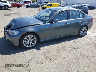 2011 BMW 3 Series 328i with VIN WBAPH5C57BA442733, listed as a Copart auction lot 51295525 with 95,182 mi miles and Salvage Title. Bid and sale history available at carsss.com. Image 1.