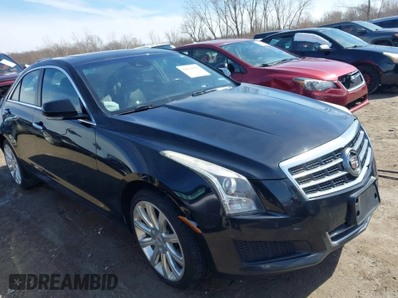 2013 Cadillac ATS Luxury z VIN 1G6AH5SX5D0169086, wystawiony jako IAAI lot #41824982 z przebiegiem 168 509 mil mil oraz . Historia ofert i sprzedaży dostępna na DreamBid. Obrazek 1.