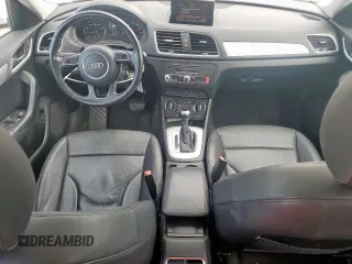 2017 Audi Q3 Premium with VIN WA1BCCFS4HR014916, listed as a Copart auction lot 57602295 with 92,348 mi miles and Salvage title. Bid and sale history available at DreamBid. Image 8.