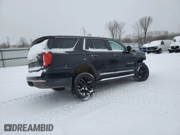2022 GMC Yukon SLT with VIN 1GKS2BKT3NR282583, listed as a Copart auction lot 43571195 with 79,008 mi miles and Salvage Title. Bid and sale history available at carsss.com. Image 3.