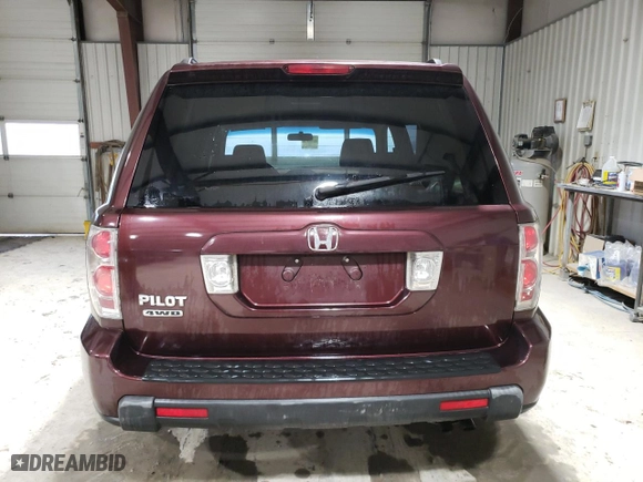 2008 Honda Pilot VP with VIN 5FNYF18288B048808, listed as a Copart auction lot 42348695 with 156,842 mi miles and Salvage Title. Bid and sale history available at carsss.com. Image 6.