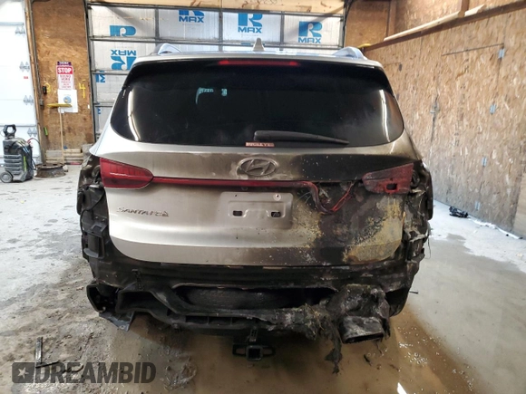 2022 Hyundai Santa Fe Calligraphy with VIN 5NMS54AL0NH436655, listed as a Copart auction lot 37753213 with 8,958 mi miles and . Bid and sale history available at DreamBid. Image 6.