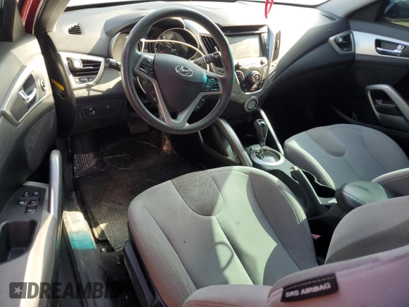 2012 Hyundai Veloster w/Black Int с VIN KMHTC6AD6CU042853, выставлен на аукционе Copart как лот 65559895 с пробегом 99 109 миль миль и Чистый • Clean title. История ставок и продаж доступна на DreamBid. Изображение 8.