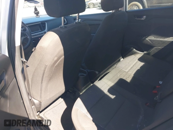 2019 Hyundai Accent SE with VIN 3KPC24A30KE049717, listed as a IAAI auction lot 41792523 with 58,576 mi miles. Bid and sale history available at carsss.com. Image 8.