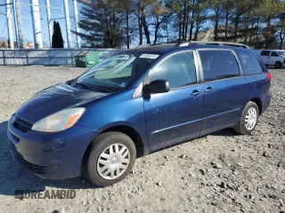 2005 Toyota Sienna CE with VIN 5TDZA23C05S335897, listed as a Copart auction lot 51085315 with 124,858 mi miles and Salvage Title. Bid and sale history available at carsss.com. Image 1.
