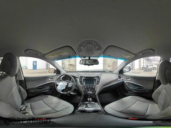 2018 Hyundai Santa Fe 2.4L with VIN 5NMZUDLB5JH096340, listed as a Copart auction lot 61038095 with 114,993 mi miles and Salvage title. Bid and sale history available at DreamBid. Image 15.