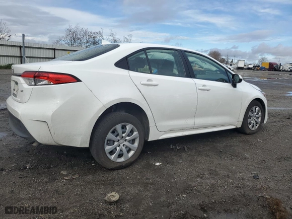 2023 Toyota Corolla LE with VIN JTDB4MEE4P3009298, listed as a Copart auction lot 48905545 with 19,807 mi miles and Salvage Title. Bid and sale history available at carsss.com. Image 3.