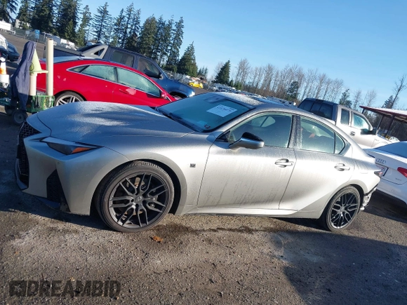 2023 Lexus IS with VIN JTHAP1D28P5003497, listed as a IAAI auction lot 41676075 with 13,084 mi miles. Bid and sale history available at carsss.com. Image 15.