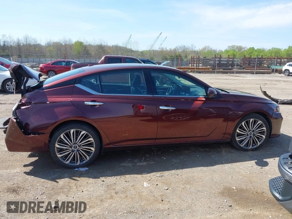 2023 Nissan Altima SL with VIN 1N4BL4EVXPN320800, listed as a IAAI auction lot 41918059 with 38,149 mi miles and . Bid and sale history available at DreamBid. Image 14.