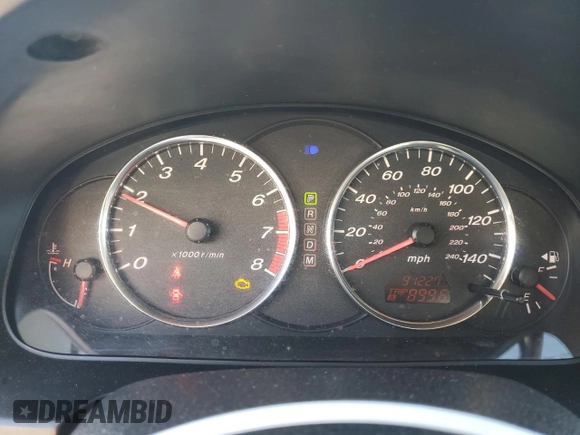 2007 Mazda 6 i Touring with VIN 1YVHP80C375M24948, listed as a Copart auction lot 89311445 with 91,227 mi miles and Salvage Title. Bid and sale history available at DreamBid. Image 9.