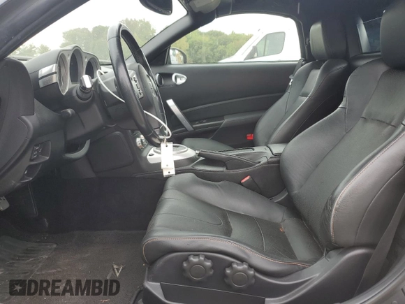 2008 Nissan 350Z Enthusiast with VIN JN1BZ36A98M851091, listed as a Copart auction lot 72007834 with 24,318 mi miles and Salvage Title. Bid and sale history available at DreamBid. Image 7.