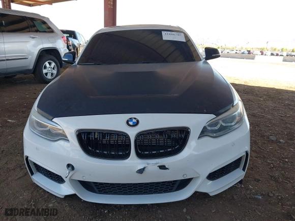 2017 BMW 2 Series M240i with VIN WBA2G1C39HV639568, listed as a IAAI auction lot 41888789 with 65,998 mi miles. Bid and sale history available at carsss.com. Image 12.