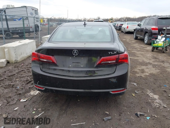 2015 Acura TLX with VIN 19UUB1F35FA022700, listed as a IAAI auction lot 41610750 with 157,500 mi miles. Bid and sale history available at carsss.com. Image 16.