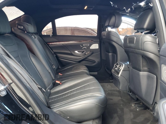 2018 Mercedes-Benz S 560 with VIN WDDUG8GB0JA384253, listed as a Copart auction lot 85543844 with 73,378 mi miles and Non Repairable. Bid and sale history available at carsss.com. Image 10.