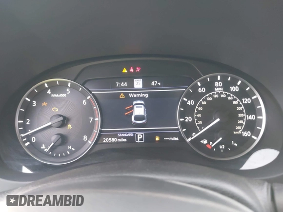 2022 Infiniti QX55 Essential with VIN 3PCAJ5K33NF106702, listed as a IAAI auction lot 41396756 with 20,580 mi miles and . Bid and sale history available at DreamBid. Image 7.