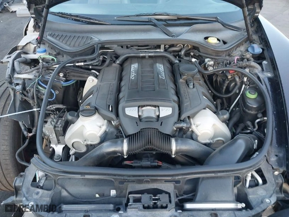 2012 Porsche Panamera Turbo with VIN WP0AC2A79CL090481, listed as a IAAI auction lot 41954044 with 59,433 mi miles. Bid and sale history available at carsss.com. Image 10.