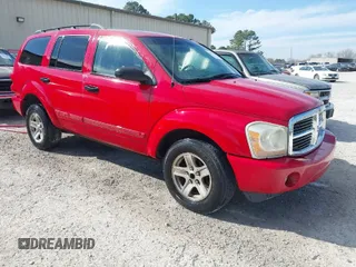 2005 Dodge Durango SLT with VIN 1D4HD48N15F612892, listed as a IAAI auction lot 41828230 with 323,800 mi miles and . Bid and sale history available at DreamBid. Image 1.