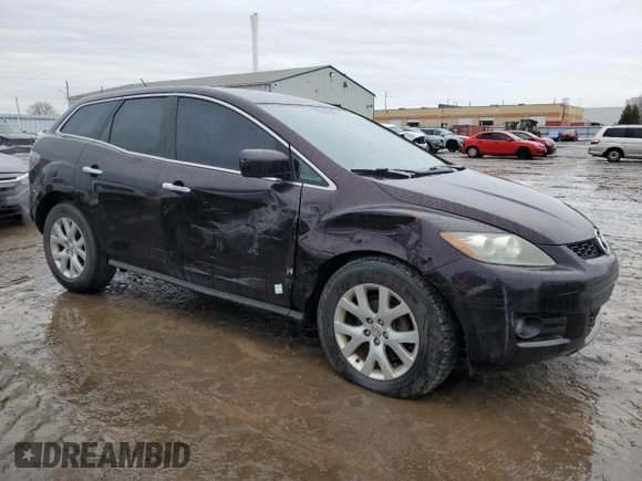 2007 Mazda CX-7 Sport with VIN JM3ER293170158949, listed as a Copart auction lot 47753535 with 249,632 mi miles and Clean Title. Bid and sale history available at carsss.com. Image 4.
