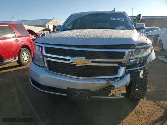 2015 Chevrolet Tahoe Commercial with VIN 1GNSK2EC9FR652628, listed as a Copart auction lot 82393714 with 122,001 mi miles and Salvage Title. Bid and sale history available at carsss.com. Image 12.