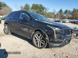 2019 Cadillac XT4 AWD Sport with VIN 1GYFZFR48KF100558, listed as a Copart auction lot 80749134 with 61,389 mi miles and Salvage title. Bid and sale history available at DreamBid. Image 4.