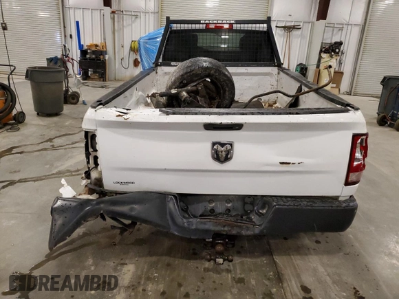 2014 Ram 2500 Tradesman with VIN 3C6TR4HT9EG307685, listed as a Copart auction lot 57306195 with 184,790 mi miles and Salvage title. Bid and sale history available at DreamBid. Image 6.