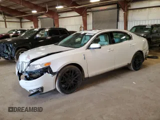 2010 Lincoln MKS w/EcoBoost with VIN 1LNHL9FTXAG614669, listed as a Copart auction lot 46981015 with 136,223 mi miles and Salvage Title. Bid and sale history available at carsss.com. Image 1.