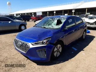 2020 Hyundai Ioniq Blue z VIN KMHC65LC9LU228294, wystawiony jako Copart lot #47854863 z przebiegiem 100 499 mil mil oraz Szkody całkowita. Historia ofert i sprzedaży dostępna na DreamBid. Obrazek 1.