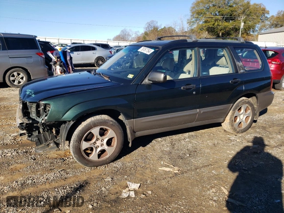 2003 Subaru Forester XS with VIN JF1SG65643H721776, listed as a Copart auction lot 79767764 with 201,224 mi miles and Salvage Title. Bid and sale history available at carsss.com. Image 1.