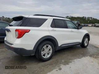 2023 Ford Explorer XLT with VIN 1FMSK7DH4PGA38145, listed as a Copart auction lot 44992815 with 44,351 mi miles and Salvage Title. Bid and sale history available at carsss.com. Image 3.