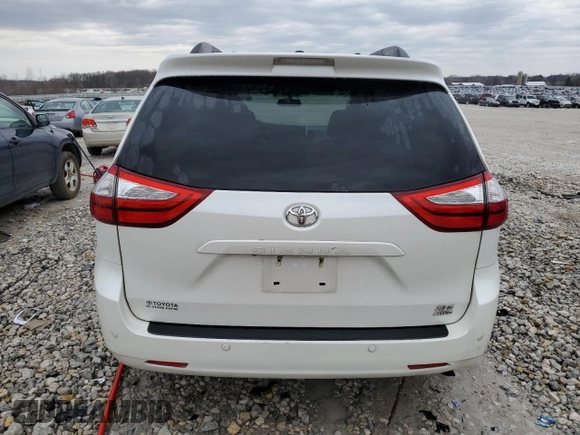 2015 Toyota Sienna Ltd with VIN 5TDDK3DC0FS110909, listed as a Copart auction lot 49614335 with 204,633 mi miles and Clean Title. Bid and sale history available at carsss.com. Image 6.