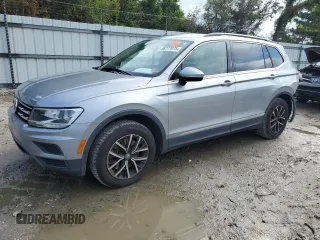 2021 Volkswagen Tiguan SE z VIN 3VV3B7AX3MM114350, wystawiony jako Copart lot #58777075 z przebiegiem 87 554 mil mil oraz Szkoda całkowita • Salvage title. Historia ofert i sprzedaży dostępna na DreamBid. Obrazek 1.