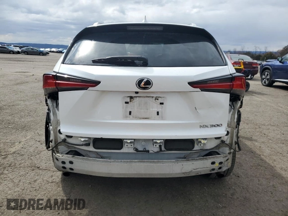 2018 Lexus NX with VIN JTJBARBZXJ2155633, listed as a Copart auction lot 50715495 with 172,058 mi miles and Salvage Title. Bid and sale history available at carsss.com. Image 6.